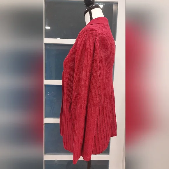 Croft & Barrow Red Women's Jacket - Picture 5 of 9